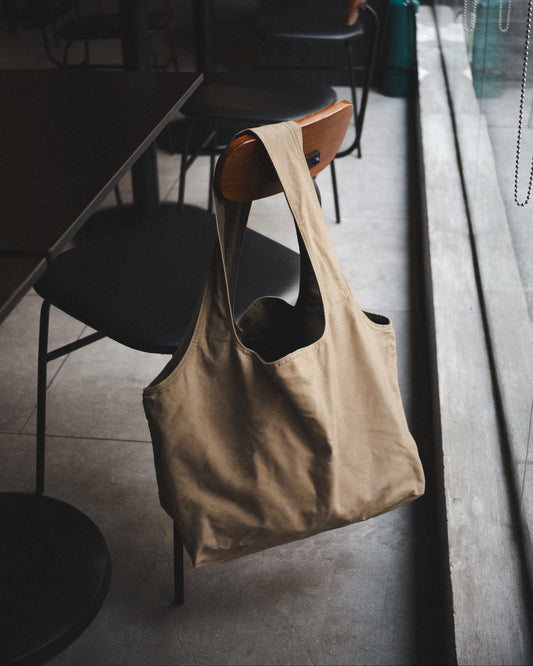 MARKET TOTE (Medium) - SAND & MOSS