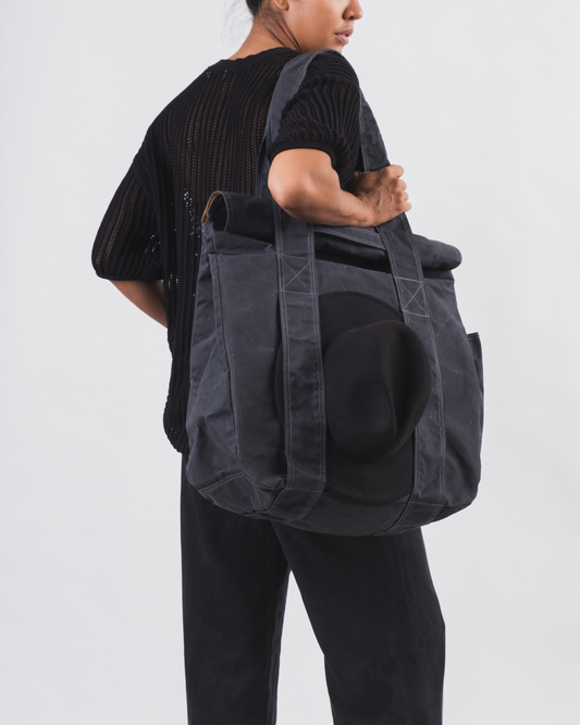 TOUR TOTE - ASPHALT (Charcoal)