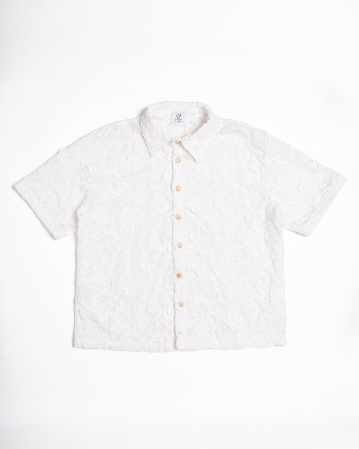 "High Summer" Crochet Shirt