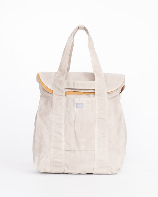 TOUR TOTE - BONE (Light Grey)