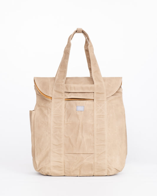 TOUR TOTE - SAND (Khaki)