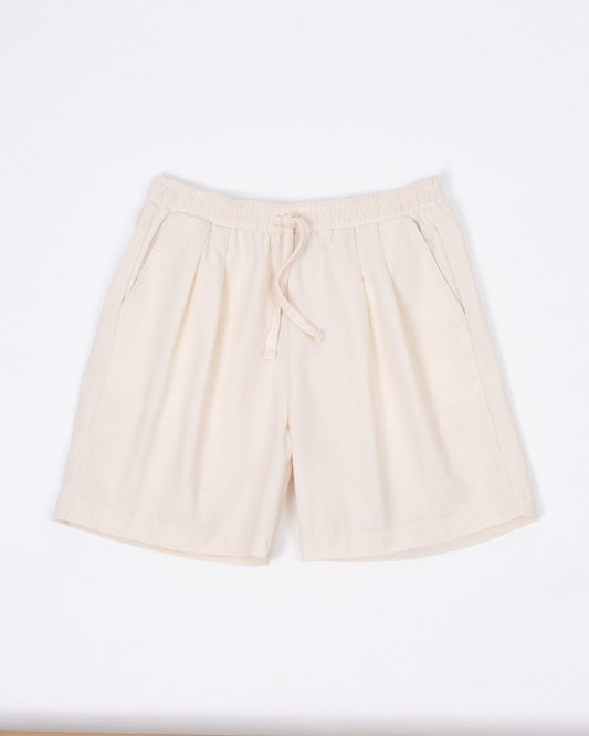 Linen Shorts Cream