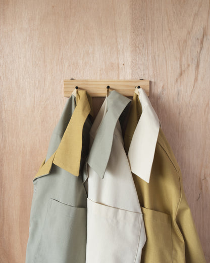 Linen Shorts Green