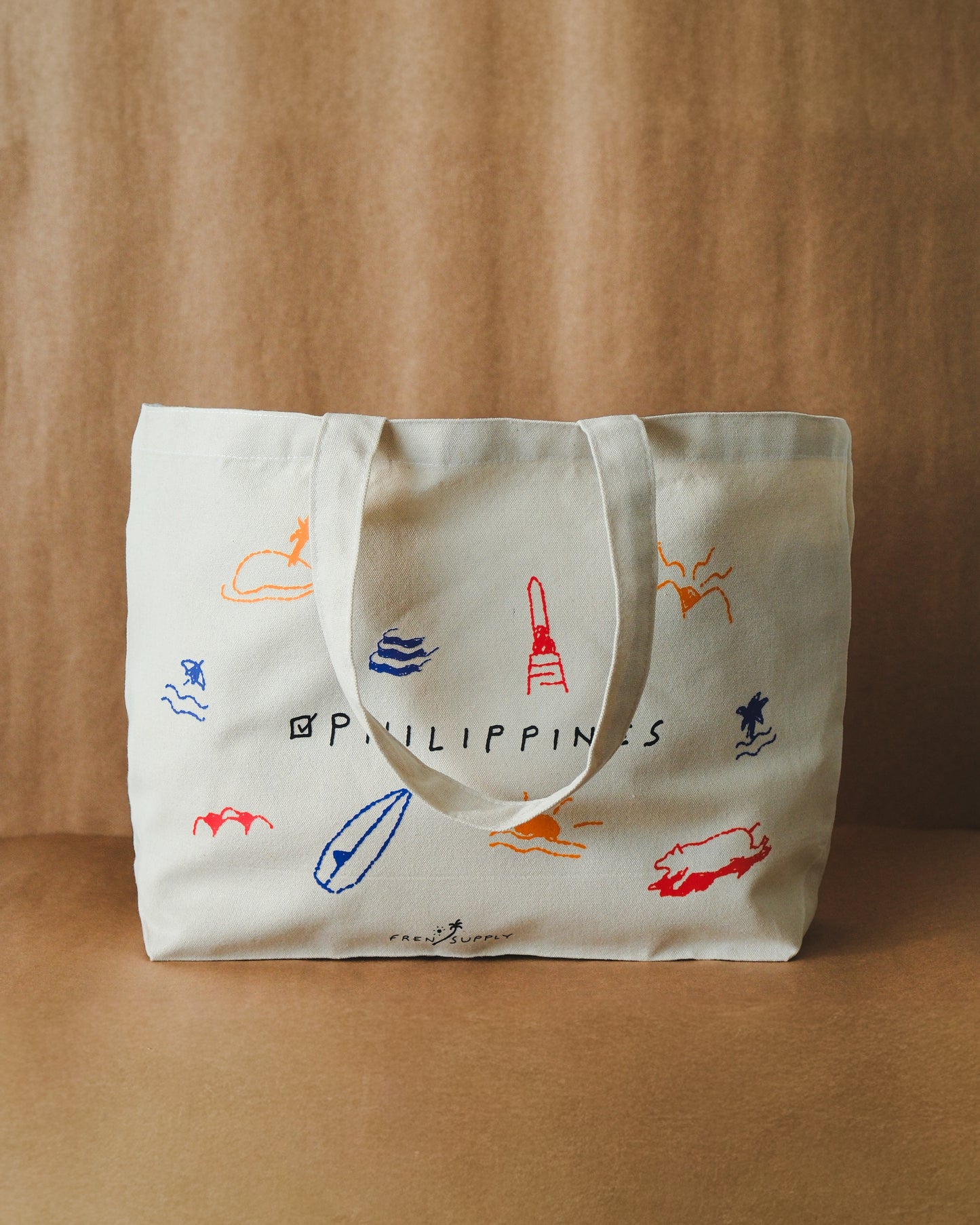 Bucket List Tote (Beige)