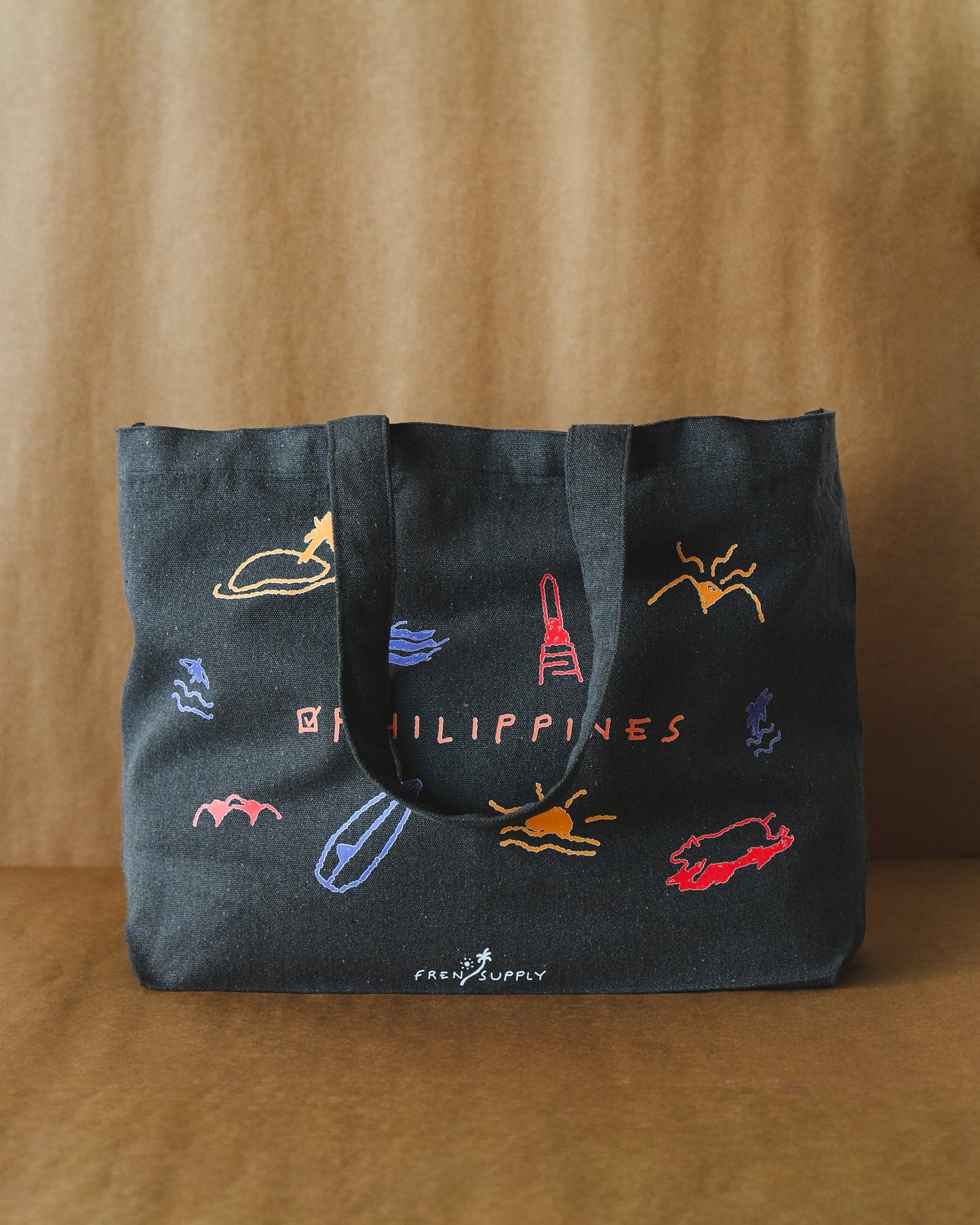 Bucket List Tote (Charcoal)