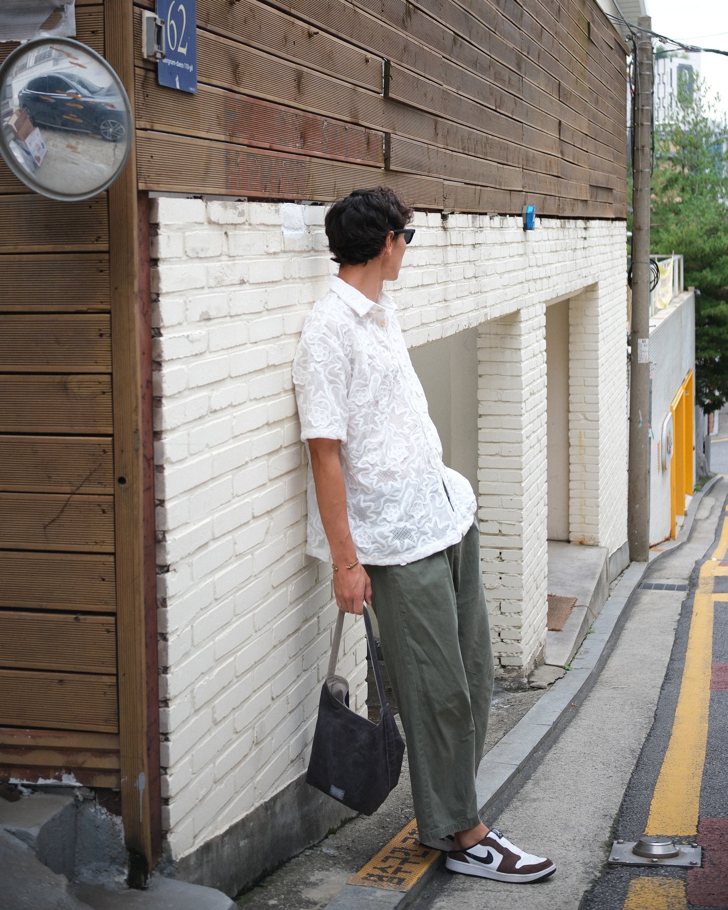 Daily Tote MEDIUM - ASPHALT/CEDAR (Reversible)