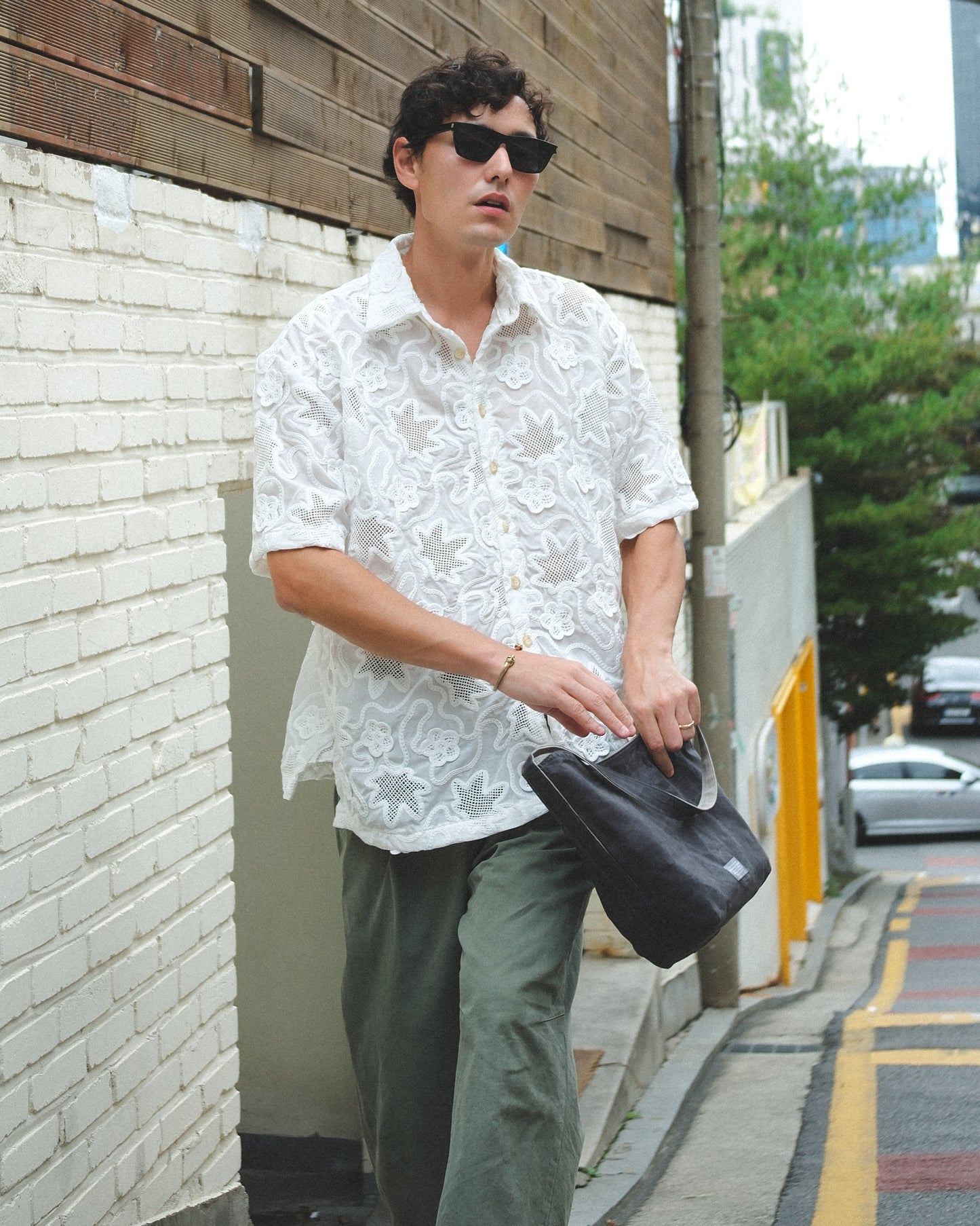 Daily Tote MEDIUM - ASPHALT/CEDAR (Reversible)