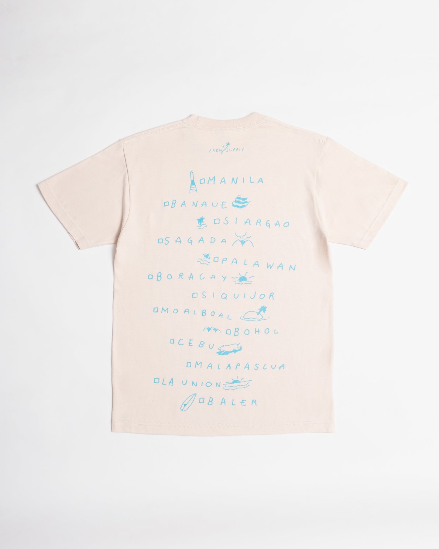 Bucket List Tee (Beige)
