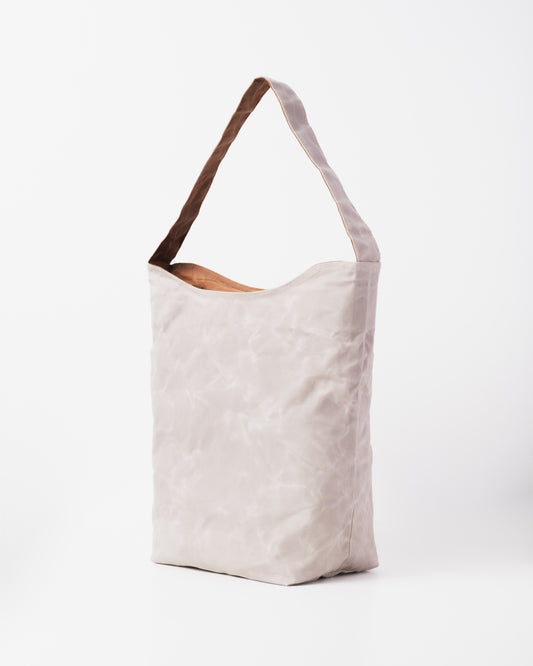 Daily Tote LARGE - BONE/CEDAR (Reversible)