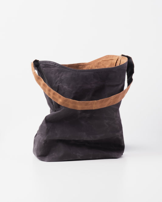 Daily Tote LARGE - ASPHALT/CEDAR (Reversible)