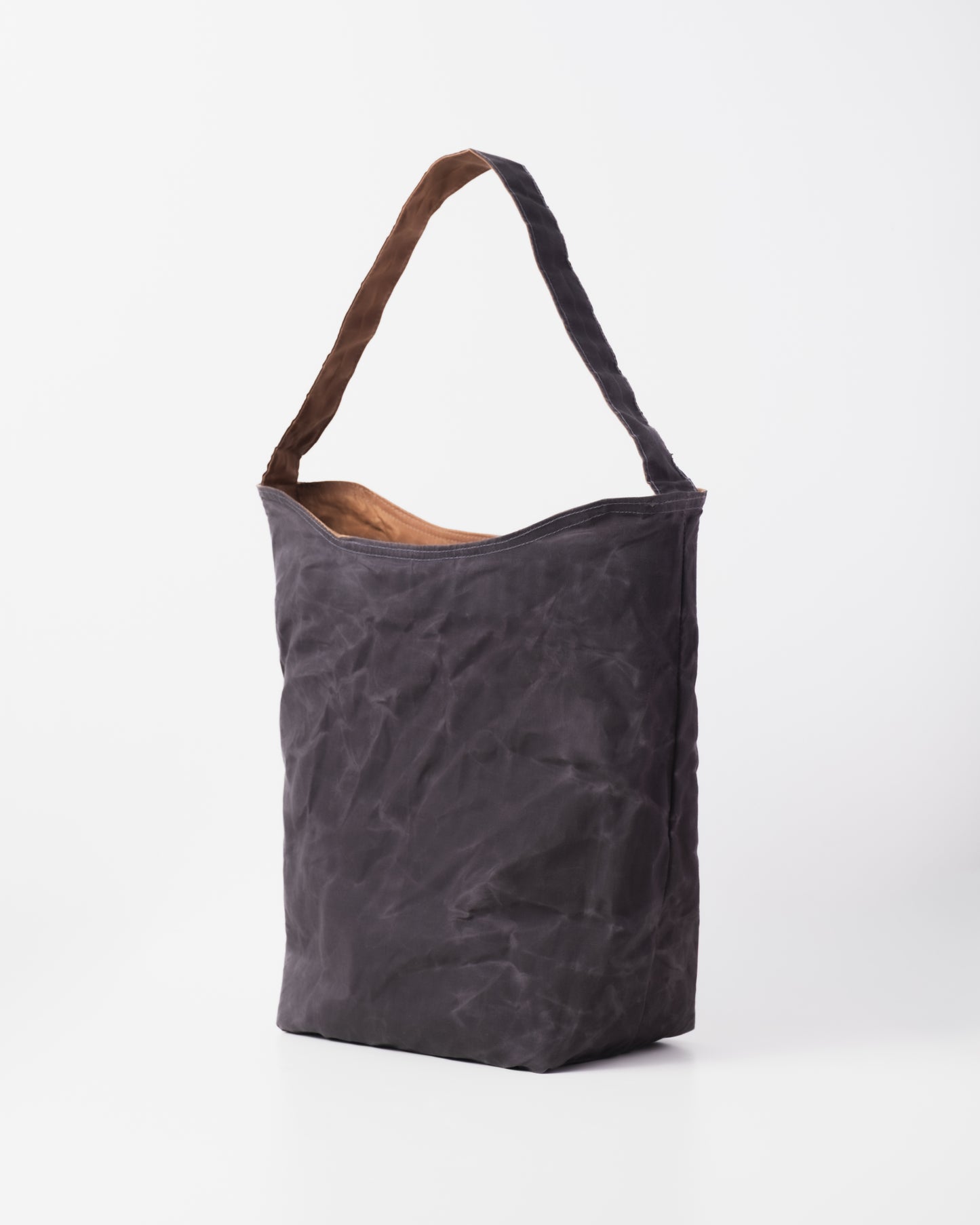 Daily Tote LARGE - ASPHALT/CEDAR (Reversible)