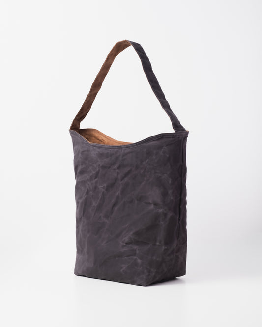 Daily Tote LARGE - ASPHALT/CEDAR (Reversible)