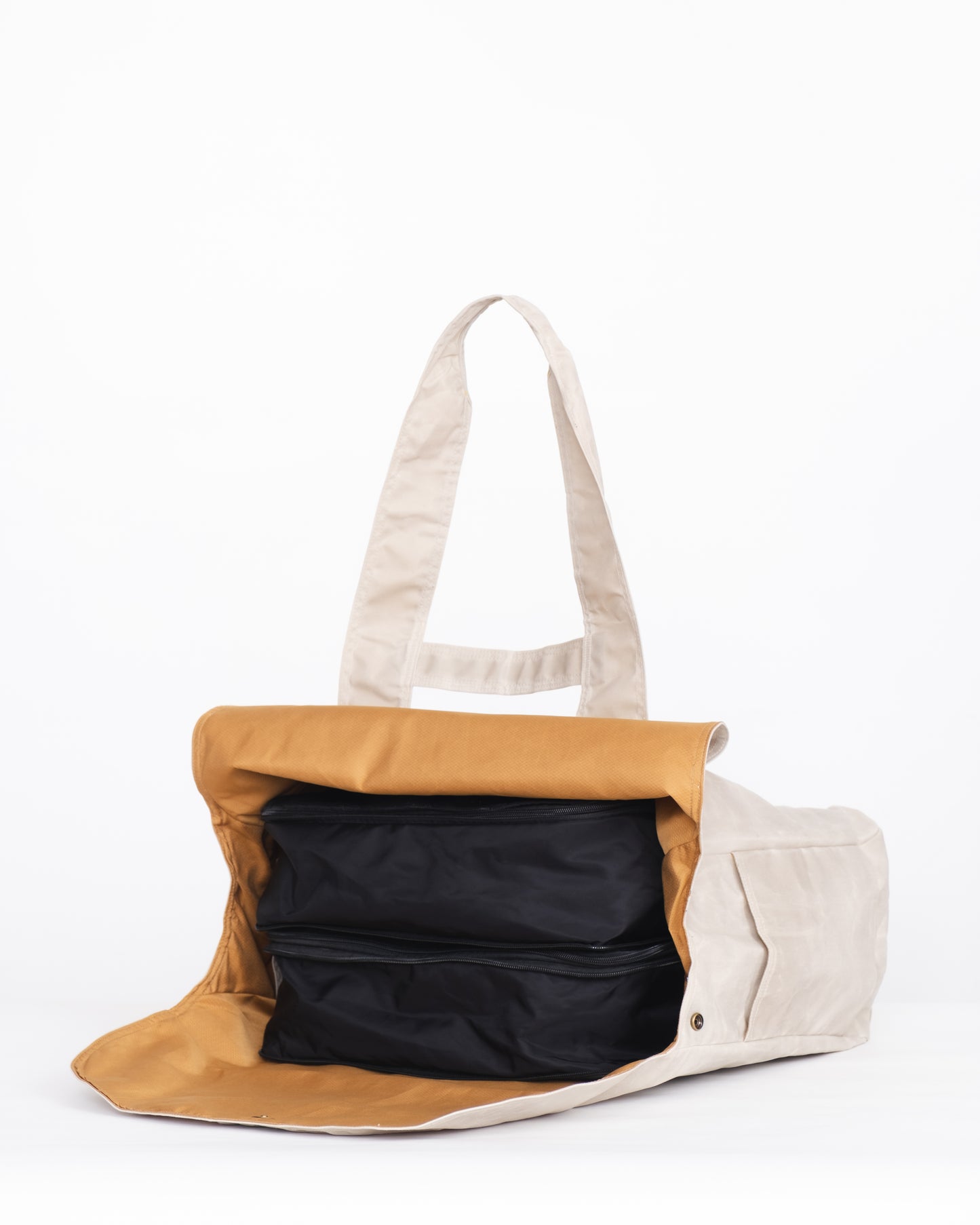 TOUR TOTE - BONE (Light Grey)