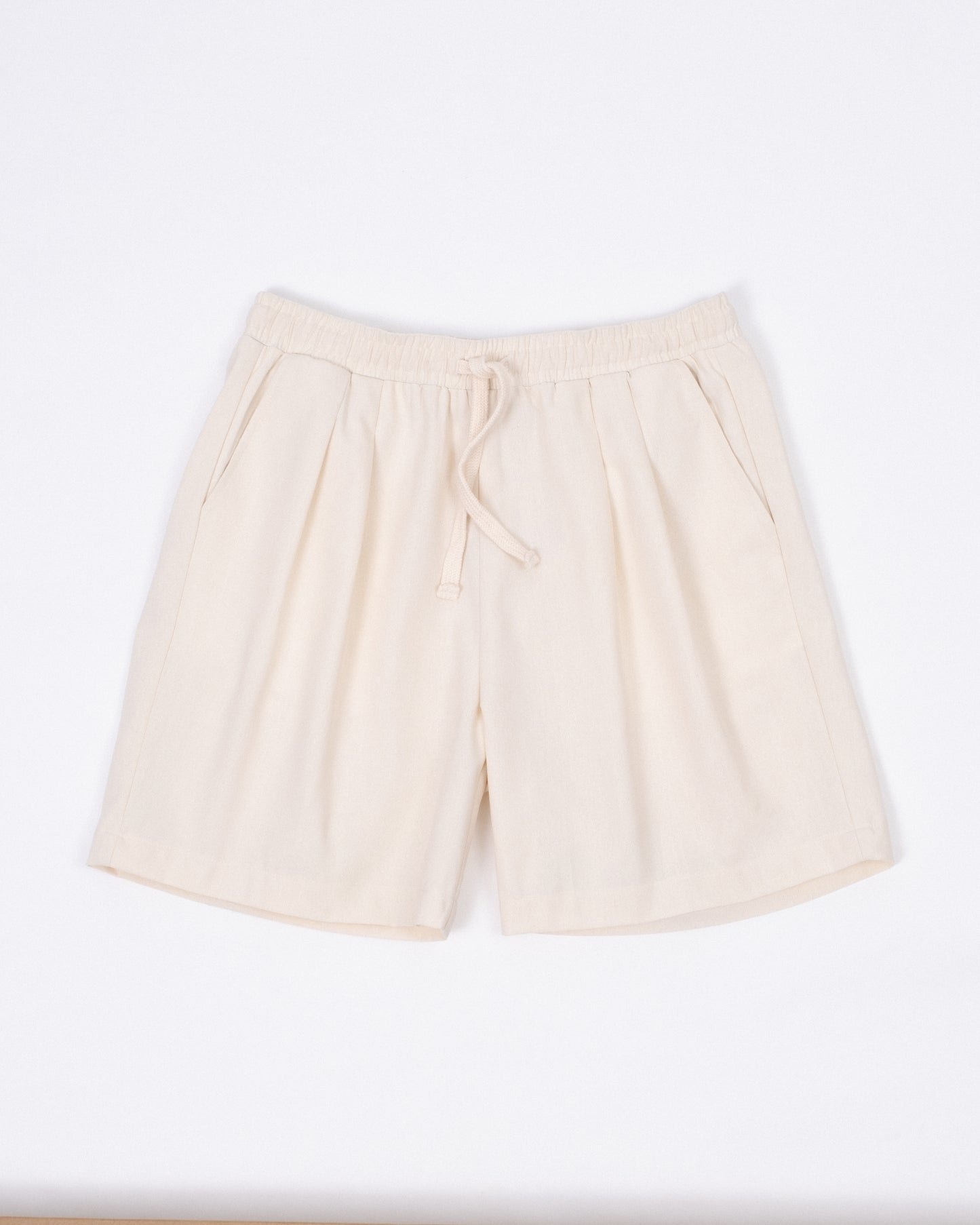 Linen Shorts Cream