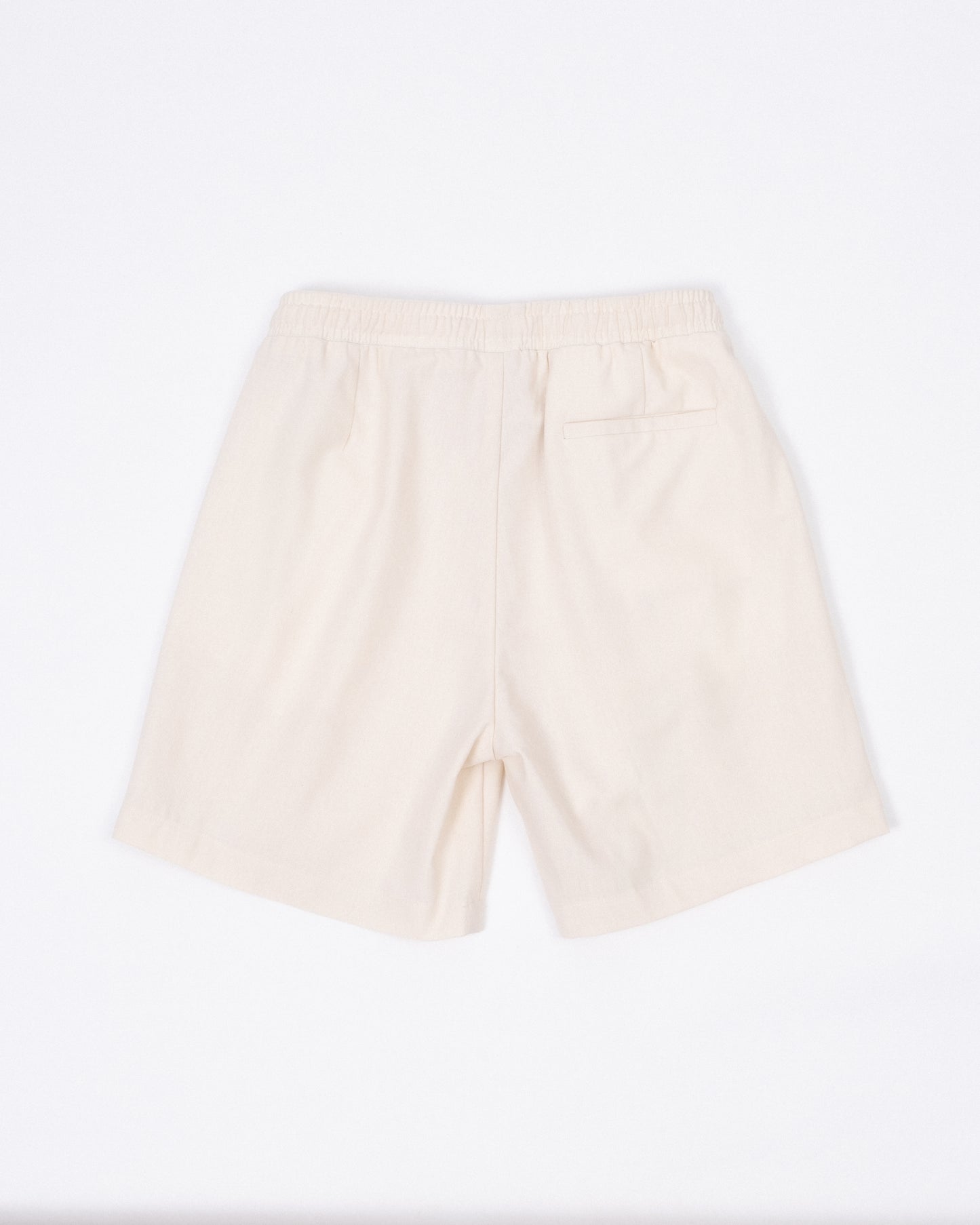 Linen Shorts Cream