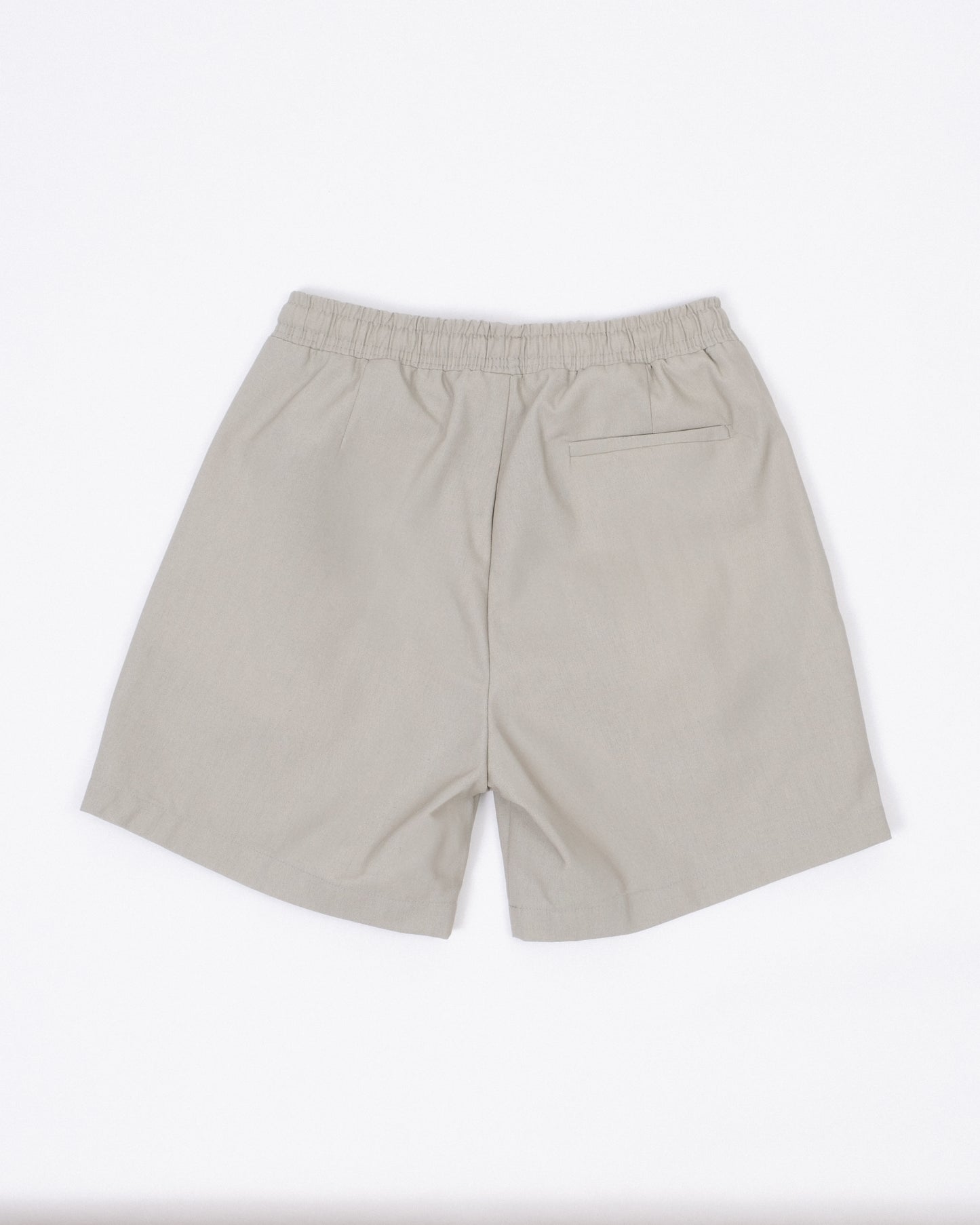 Linen Shorts Gray