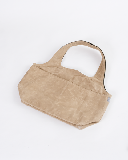 MARKET TOTE (Medium) - SAND & MOSS